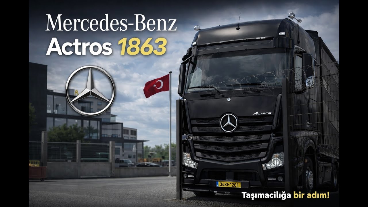 ETS 2 TÜRKİYE MERCEDES - BENZ 1863 GİGASPACE İLE TAŞIMACILIĞA İLK ADIM