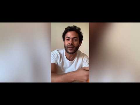 الفنان تميم يونس و رسالة للشعب المصري