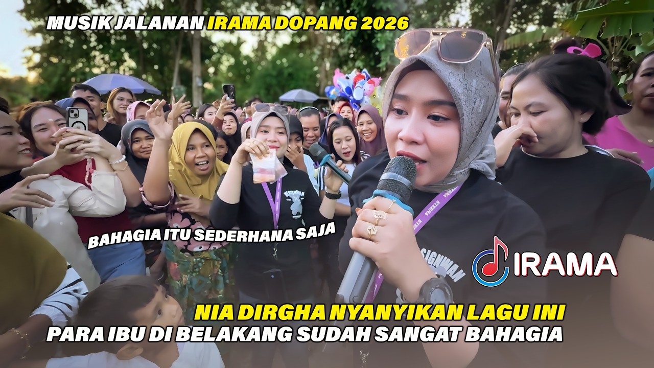 Lagu Terakhir Irama Dopang Selalu Jadi Incaran Para Ibu  Sambil Joget Di Belakang Nia Dirgha