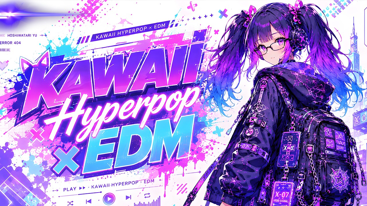 Playlist】⭐KAWAII×EDM RAVE VOL.6 ⭐| GALAXY Hyperpop|Heavy Bass