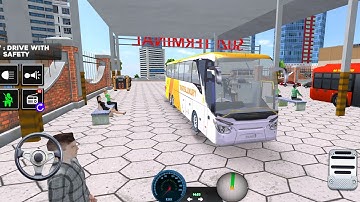 City Bus Simulator 3D Offline gameplay - City Bus simulator - Android gameplay