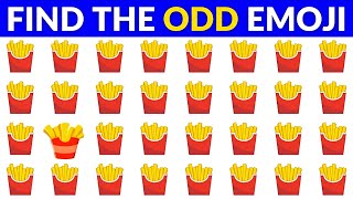 HOW SHARP ARE YOUR EYES | Find The Odd Emoji | Emoji Puzzle | Hard Puzzles | Party Games