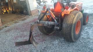 Sleave Hitch to Cat 1, 3 Point Plow Conversion
