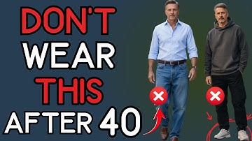 10 Casual Style Mistakes Every Man Over 40 Still Makes | 40+ Men