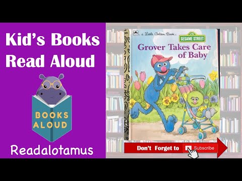 🎂Grover Takes Care of Baby  || Read Aloud || Sesame Street 50th Anniversary 🎂