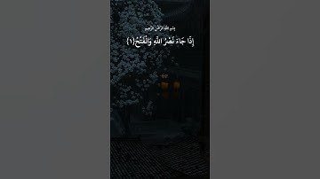 مشاري العفاسـي سورة النصر