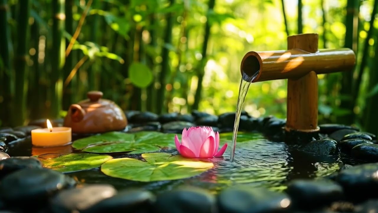 Relaxing Sleep Ambience With Gentle Water And Calm Night Energy