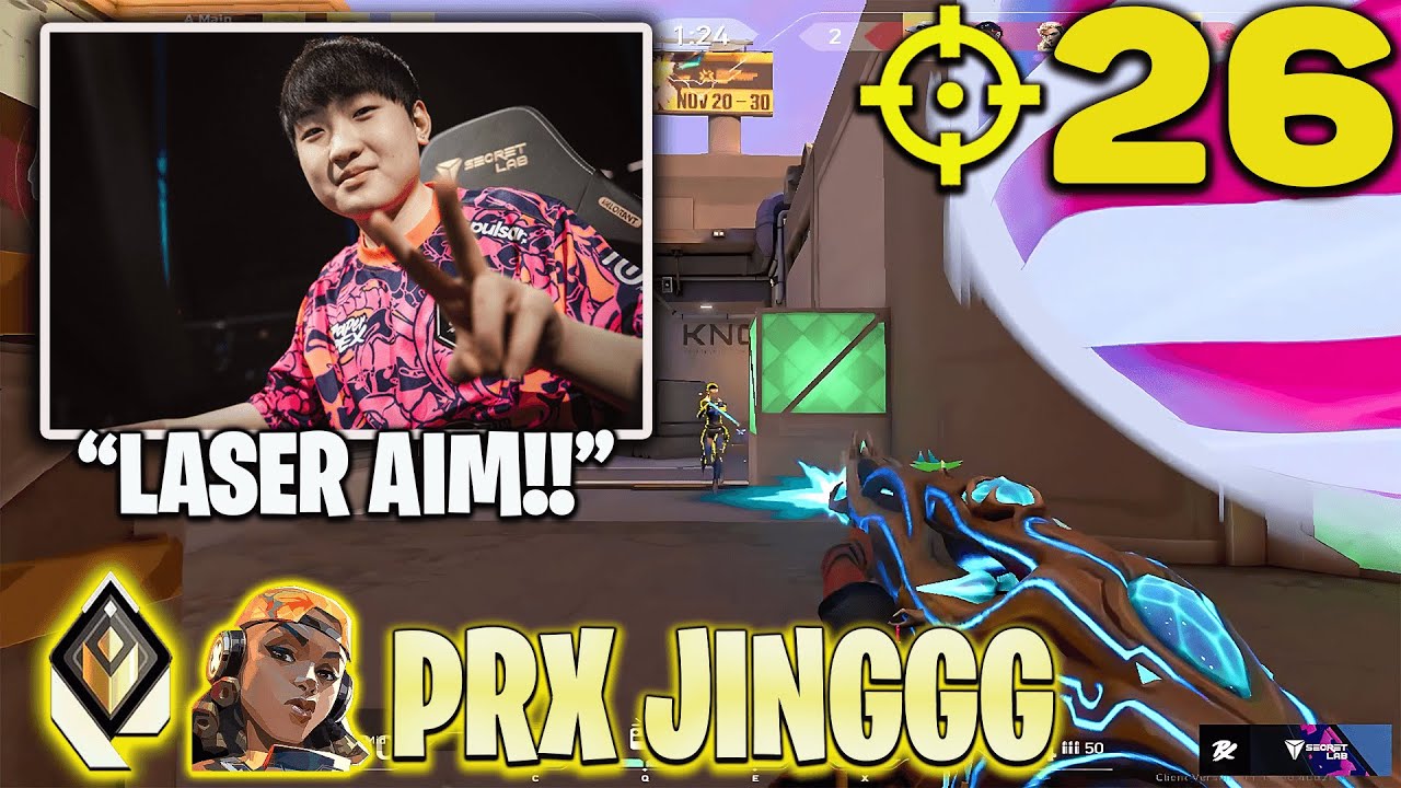 PRX JINGGG – RAZE LASER PRECISION!! | VALORANT - YouTube