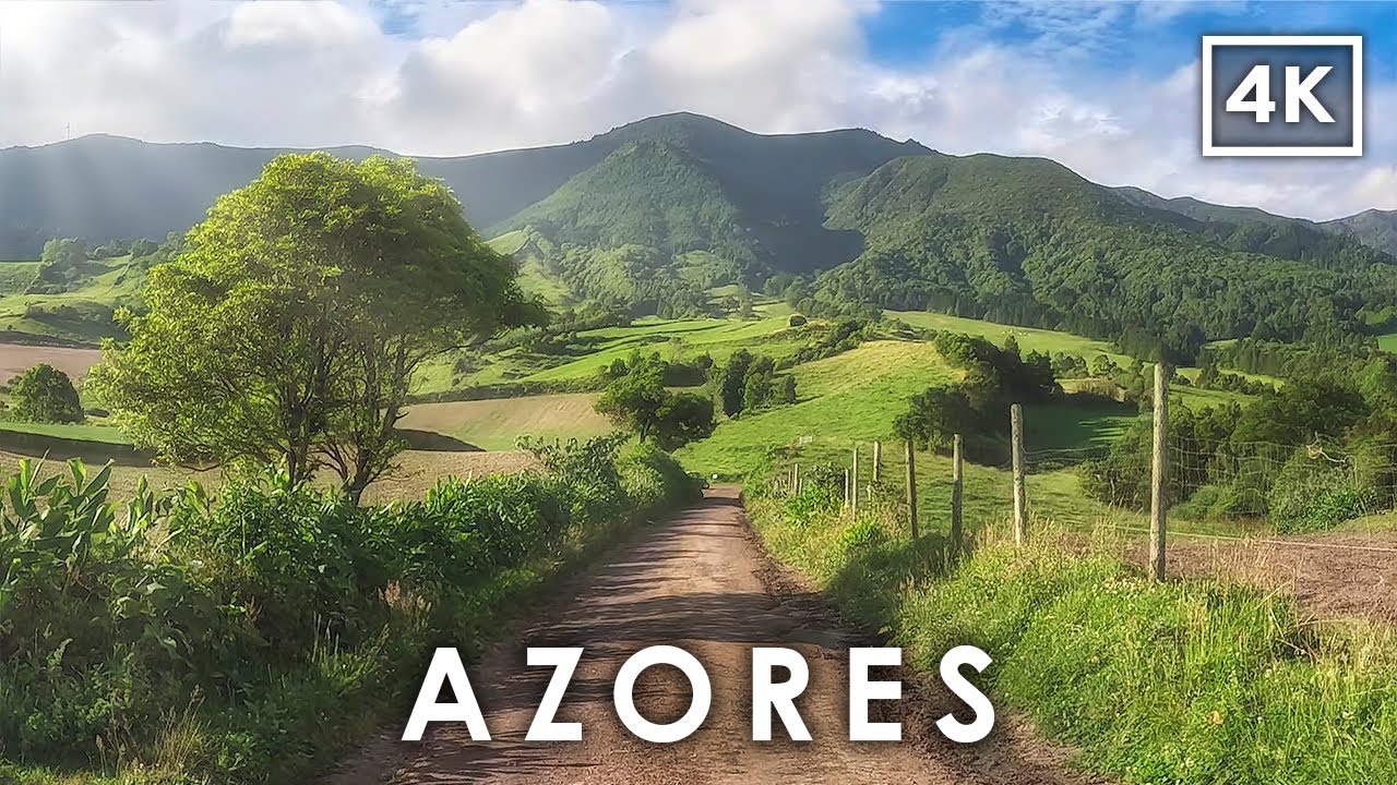 Расслабляющая 4K поездка по Азорам 🇵🇹 | Автопутешествие по острову Сан-Мигел