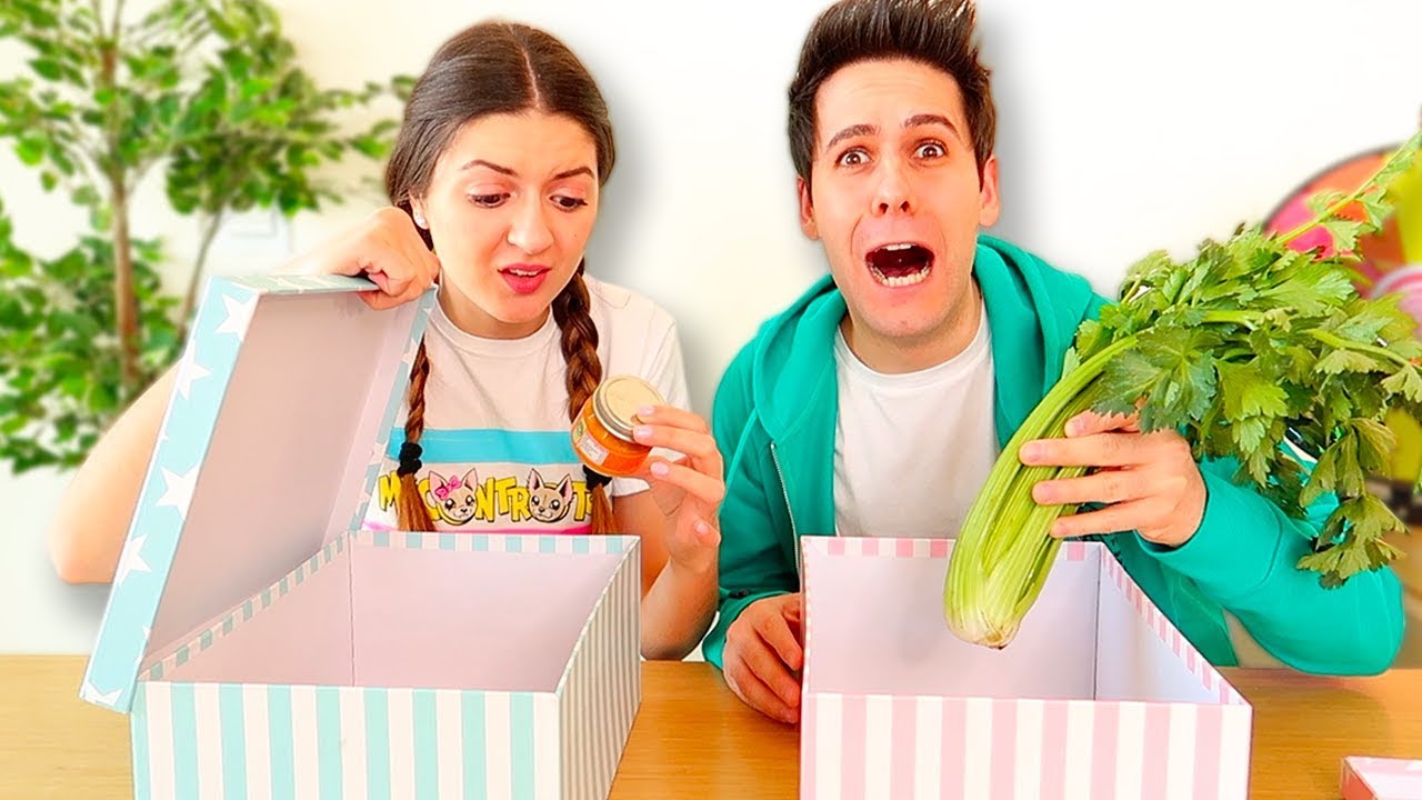 real food vs fake food challenge CIBO REALE vs CIBO PER NEONATI
