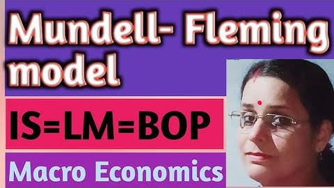 Mundell Fleming Model/ IS-LM-BOP Model/Macro Economics/BA/Bcom/