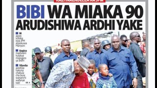 MAGAZETI YA LEO JUMATATU Tar 1/2/2021