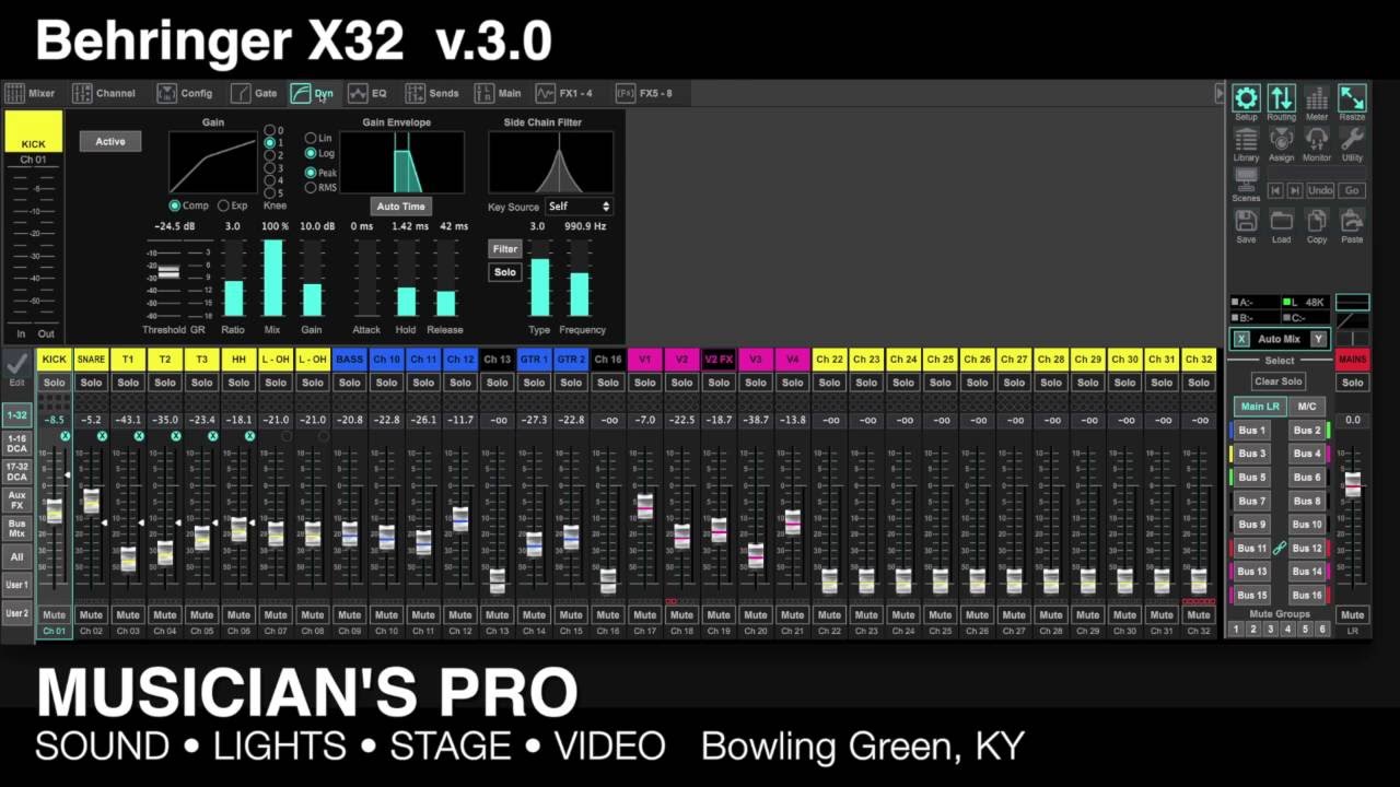 Behringer x32 download firmware