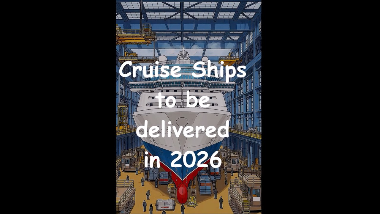 Cruise Ships to be delivered in 2026 