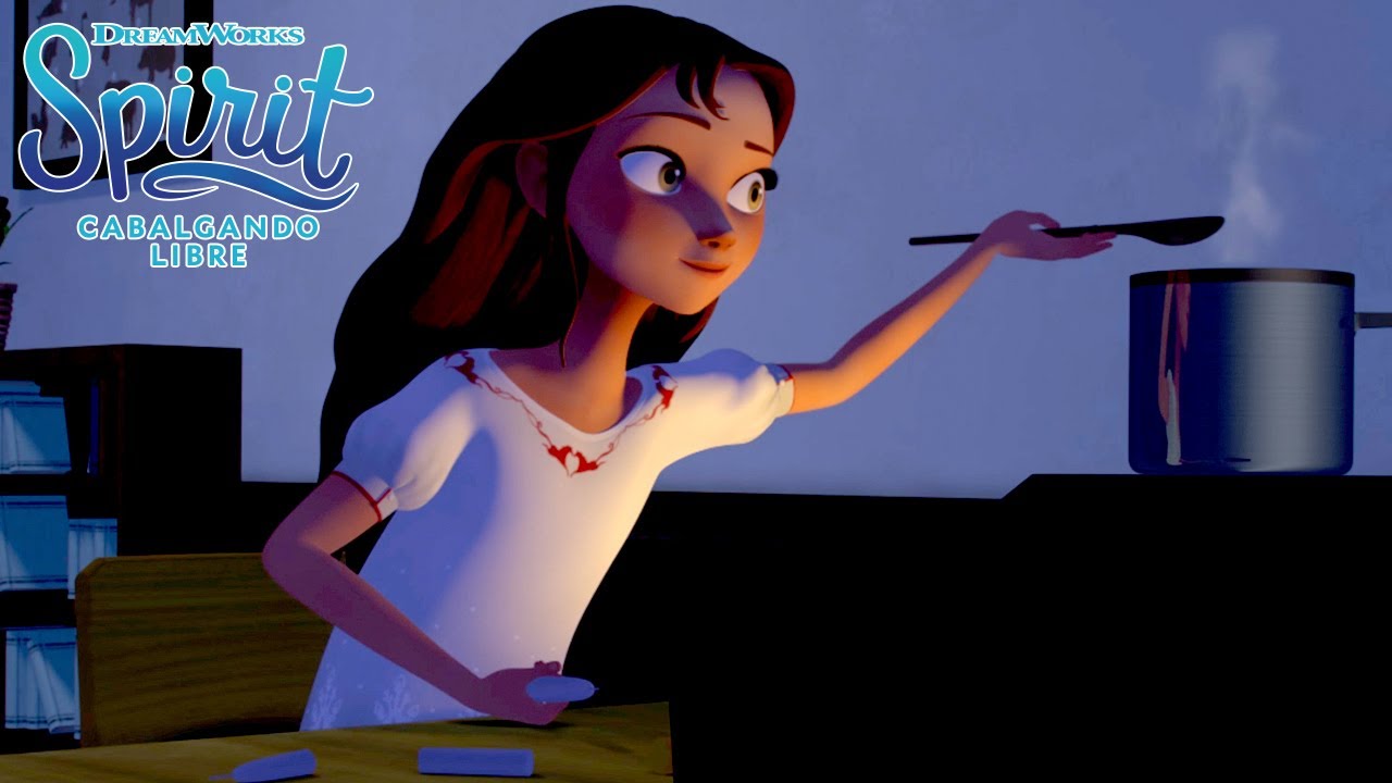 El desastre de las velas de Lucky | SPIRIT CABALGANDO LIBRE | Netflix