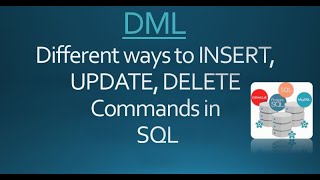 How to Insert Update Delete data in SQL Database Table #sql #insert #update #delete #dml #postgresql Profile