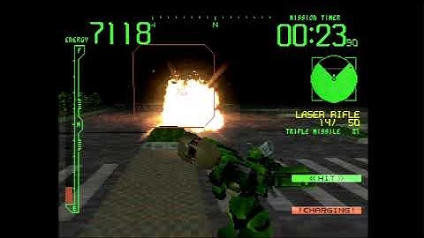 Armored Core - Mission - Attack Urban Center - Hidden Objective: Destroy Valkyrie