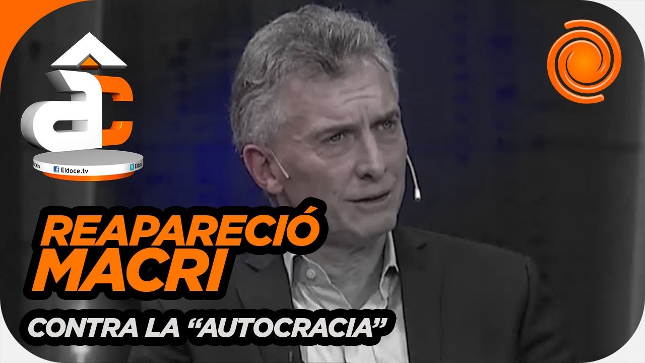 Macri dijo que "Cristina manda" y explicó su blooper en un Zoom