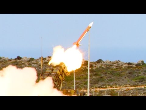 Patriot Missile Live Fire at NATO Missile Firing Installation