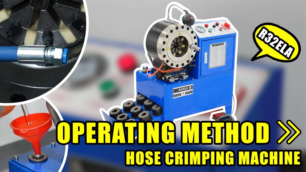 Master the Crimping Machine R32ELA | Expert Tutorial & Finished Product Showcase