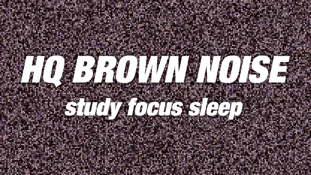 Brown Noise (Ultra Stereo) Healing sound for calming effect. Baby SLEEP