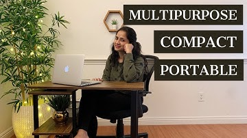 Multipurpose Sofa Side Table | Portable Workspace | VIVOHOME