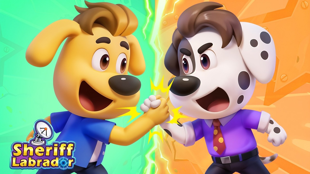⁣Labrador and Dalmatian | Let's Go, Mango Village | 📡 Patrol Missions | Sheriff Labrador