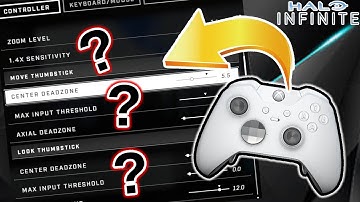 EXPLAINING EVERY CONTROLLER SETTING FOR HALO INFINITE (WHAT ARE DEADZONES? LOOK ACCELERATION?)