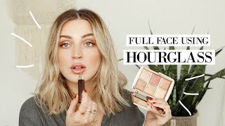 Full Face Using HOURGLASS COSMETICS #FFF