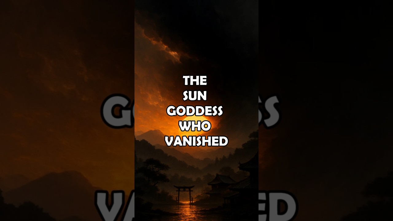 The Sun Goddess Who Vanished And Left the World in Darkness 