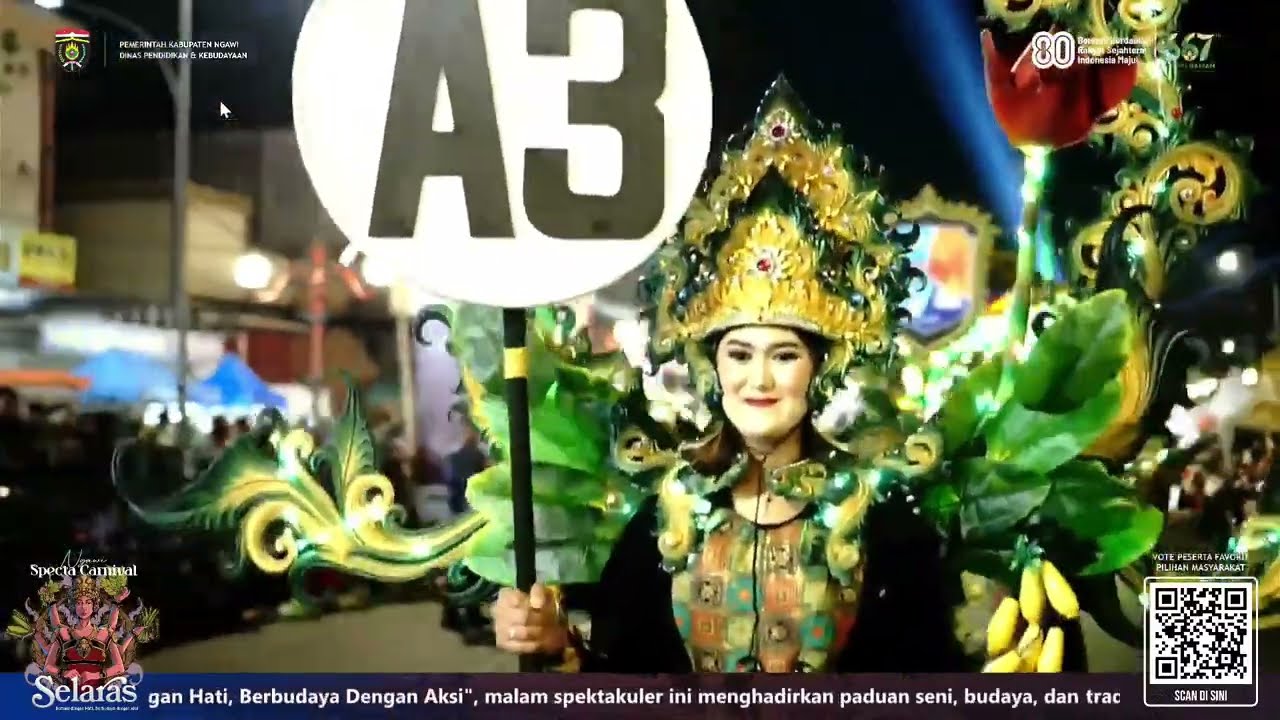 SMPN 2 Ngawi - Ngawi Specta Carnival 2025 – SELARAS   Bertani Dengan Hati, Berbudaya Dengan Aksi