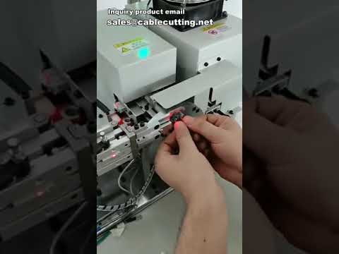 Automatic Wire Sleeve Insertion and Heating Machine for Factory Automation