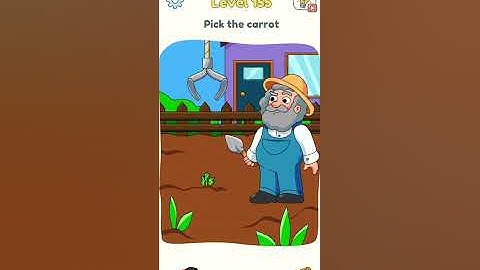 DOP 3 Level 155 - Pick the carrot - Channel Game Mikir