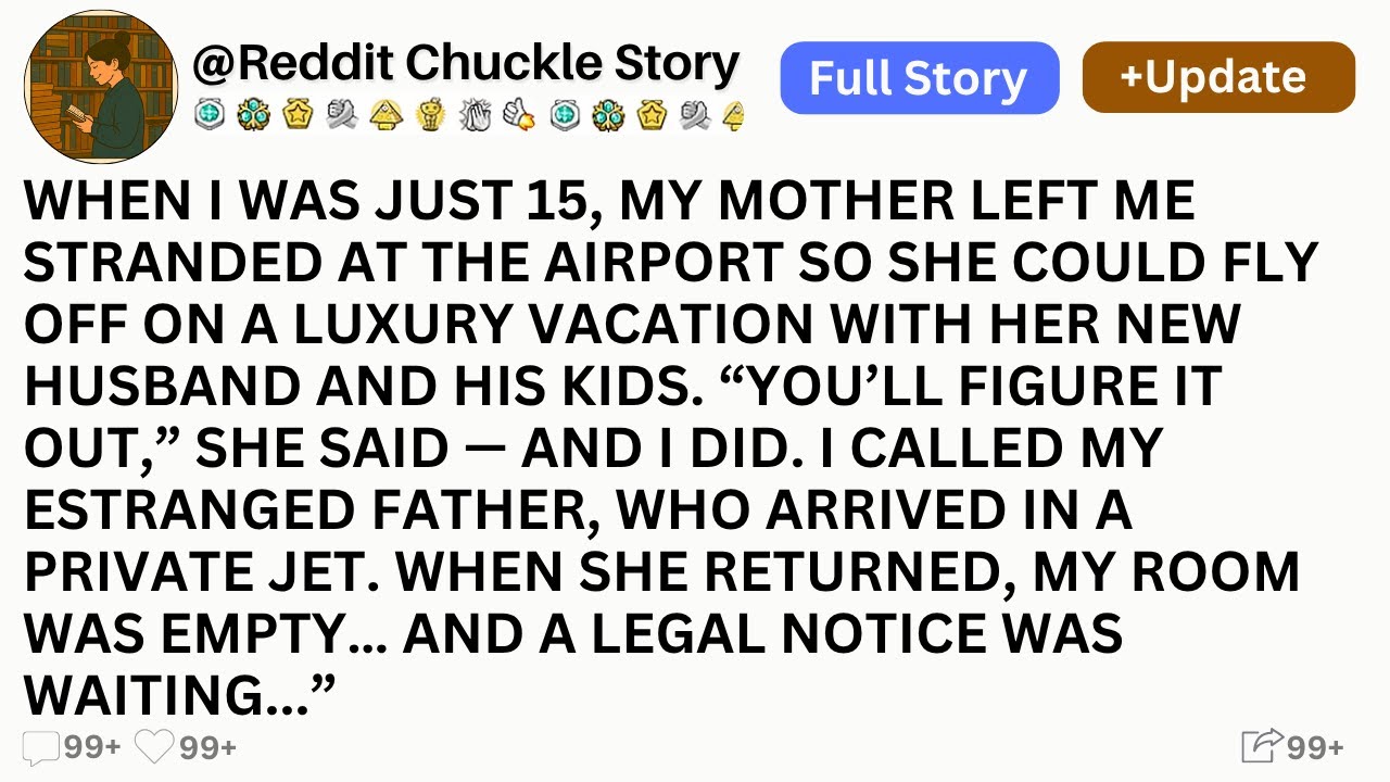 WHEN I WAS JUST 15, MY MOTHER LEFT ME STRANDED AT THE AIRPORT SO SHE ...