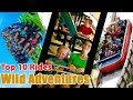 Top 10 rides at wild adventures  2021