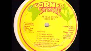 Coco Tea - Reggae Music - LP Corner Stone 1985 - CLASSIK ROCKFORT ROCK 80&#39;S DANCEHALL