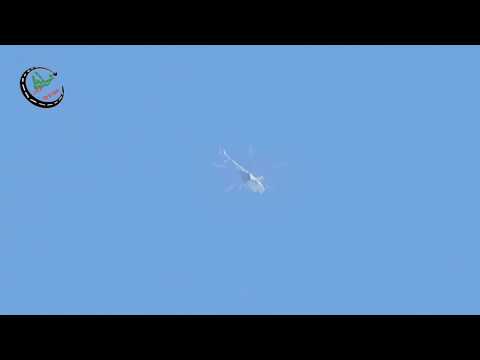 خطوة تحليق الطيران المروحي فوق خان الشيح 14 8 2014
