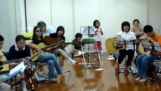 主，我愛你逐日益深摯 永和吉他班展覽 20090827