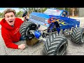 Unboxing BIGGEST RC MONSTER TRUCK in the World!! (Dangerous)