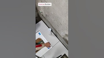 Bathroom Floor tile cutting and installation process | #floortile #tilecutter #tiles #yt #shorts