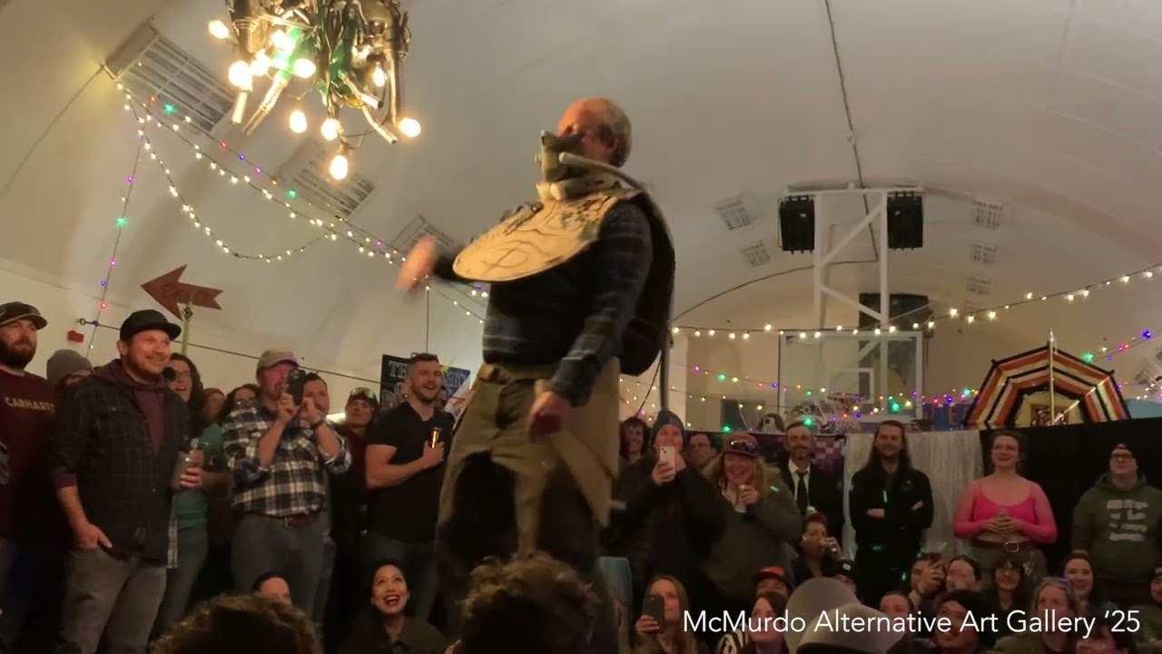 McMurdo Alternative Art Gallery in Antarctica (2025)