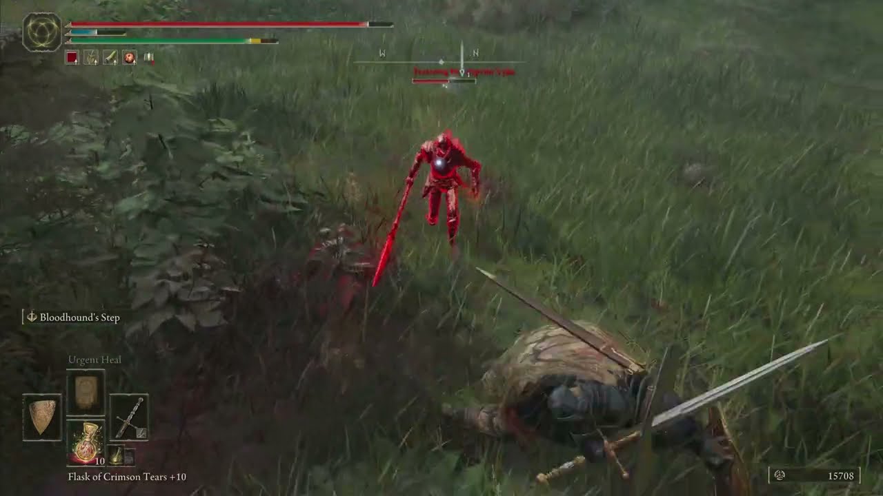 ELDEN RING Festering Fingerprint Vyke NPC Invader Boss Fight (4K)