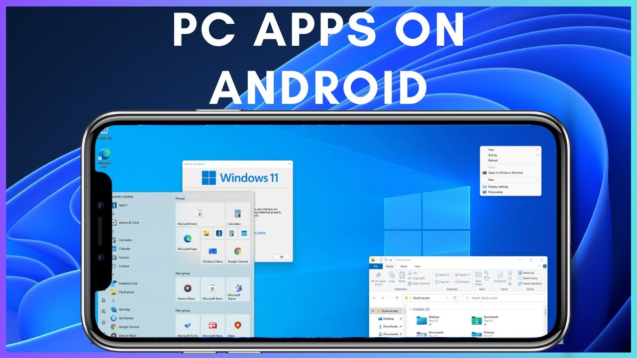 RUN PC APPS ON ANDROID Windows 10 11 2023 YouTube RUN PC APPS ON ANDROID Windows 10 11 2023 YouTube