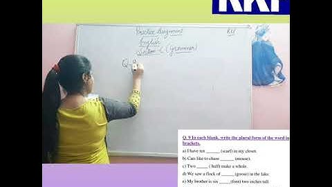 Grade-4 Sub- English Topic- Practice Assignment discussion  Video-3 (Part-2) by Ms. Karishma
