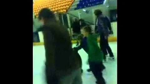 Cathy McKeown - Ice Skating - 25th December 2012
