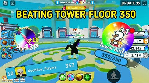 BEATING TOWER FLOOR 350 IN  WEAPON FIGHTING SIMULATOR.!
