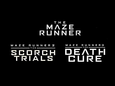 Movie Trailer Title Logo: The Maze Runner Trilogy - (2014 - 2018)