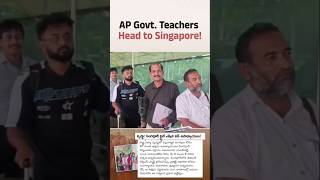 37 of AP finest Government teachers are heading to Singapore to pick up best practices in education.