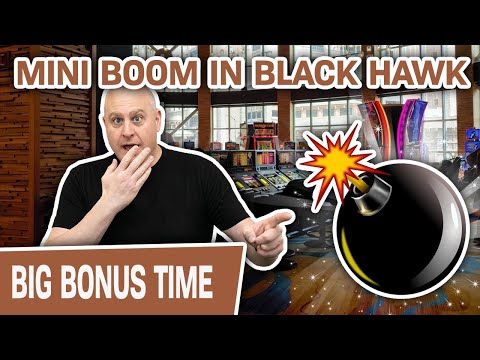 💣 MINI BOOM in Black Hawk! 🎰 Slots, Slots, and MORE SLOTS!