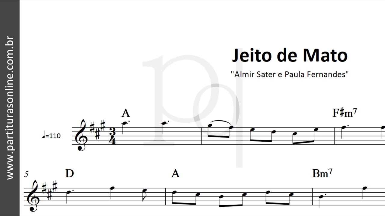 Letra De Paula Fernandes Jeito De Mato